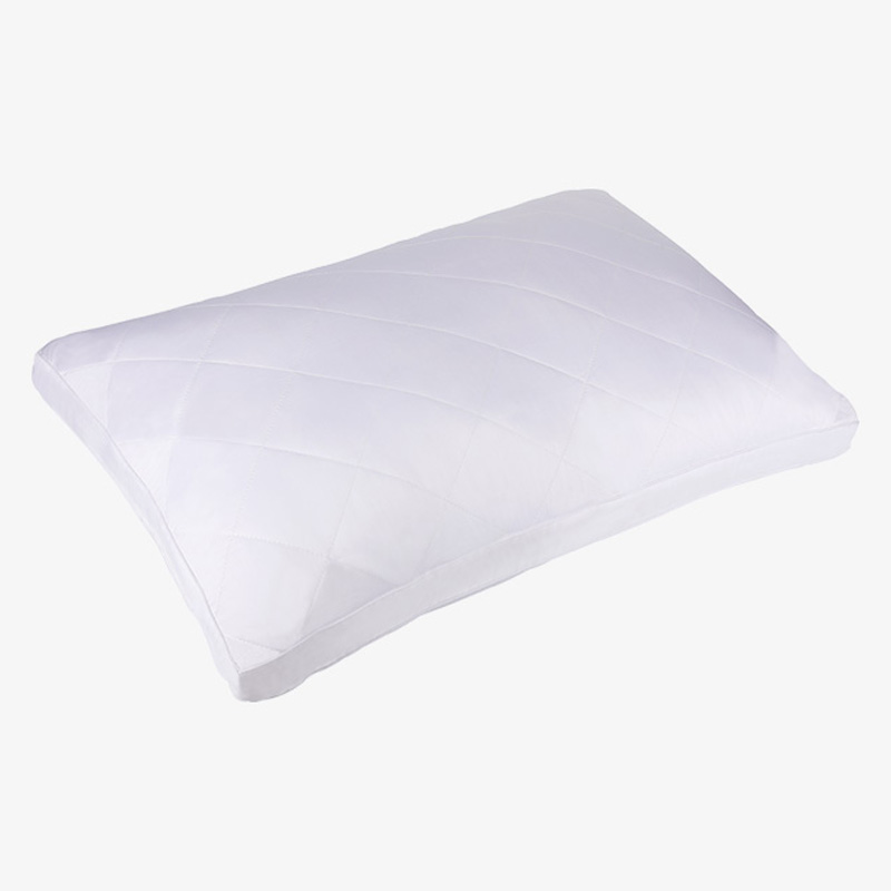 Gối vải 300TC tre, Rayon có nguồn gốc từ gối tre với chất làm đầy sợi microfiber, gối mềm mịn cho người ngủ bên bụng